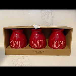 Rae Dunn Home Sweet Home Vases